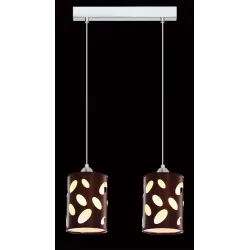 SPOTS BRĄZOWY OPRAWA WISZĄCA 2X E14/ 40W IP20 STOP METALI