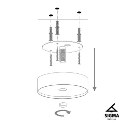 ONYX CZARNY/ ZŁOTY OPRAWA WISZĄCA 3X E27/ 60W IP20 STAL LAKIEROWANA