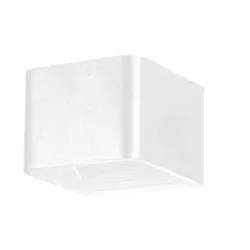 FELIX S BIAŁY OPRAWA ŚCIENNA KINKIET LED 6W WW 3000K 500LM IP20 ALUMINIUM