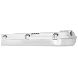 DAMPPROOF HOUSING SZARY OPRAWA LINIOWA HERMETYCZNA 2XLAMP 1200MM IP65 IK08 PC