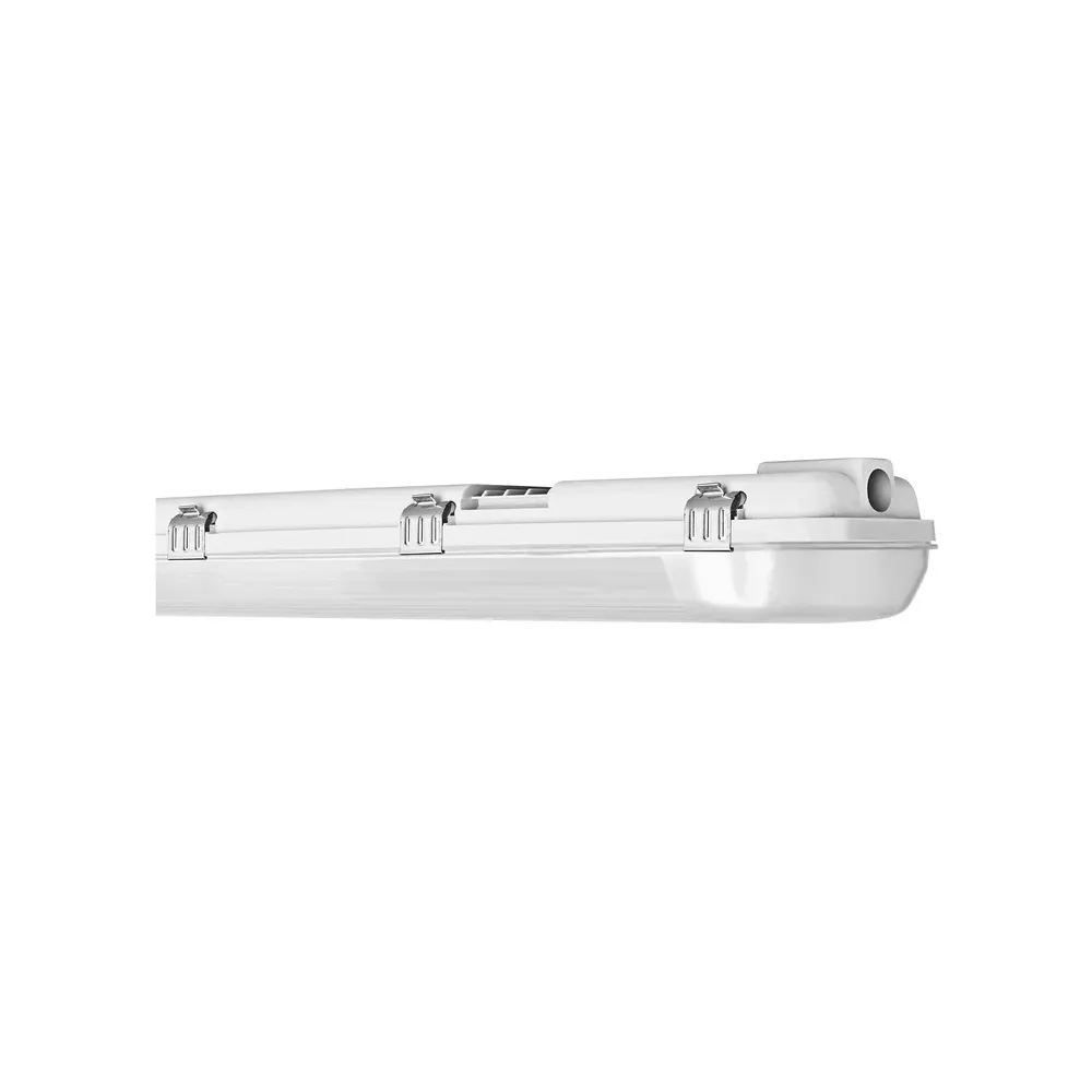 DAMPPROOF HOUSING SZARY OPRAWA LINIOWA HERMETYCZNA 2XLAMP 1200MM IP65 IK08 PC