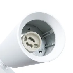MICA BIAŁY OPRAWA SYSTEMOWA SPOT JEDNOOBWODOWA 1X GU10/ 10W IP20 ALUMINIUM