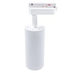 MICA BIAŁY OPRAWA SYSTEMOWA SPOT JEDNOOBWODOWA 1X GU10/ 10W IP20 ALUMINIUM