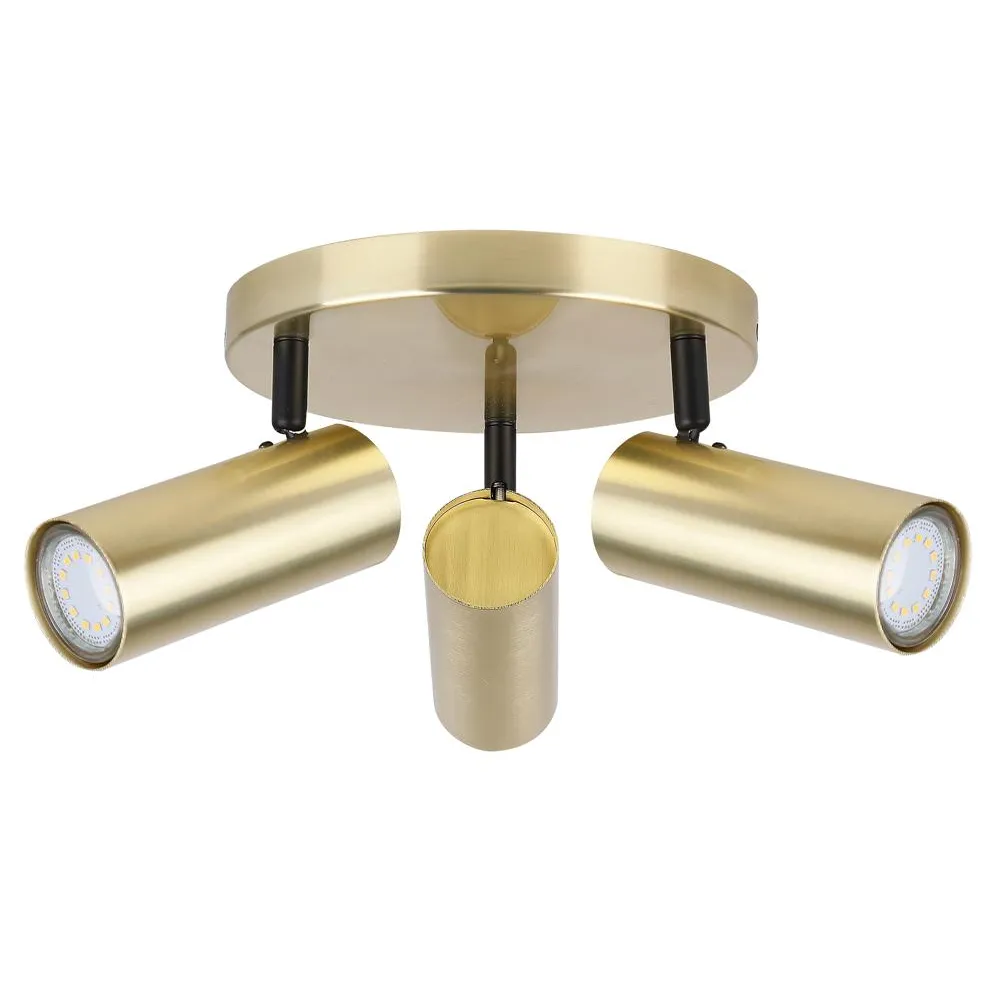 COLLY MOSIĄDŹ OPRAWA SUFITOWA 3X GU10/ 15W IP20 METAL