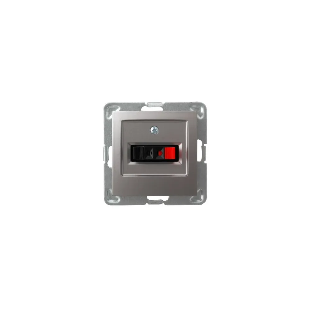 IMPRESJA MODUŁ TYTAN GNIAZDO GŁOŚNIKOWE HI-FI 1X ZACISKI 0.75MM2