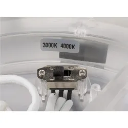MEDO PRO 40, OPRAWA ŚCIENNA I SUFITOWA NATYNKOWA, OKRĄGŁA, 3000/4000 K, 19 W, REGULACJA FAZY, 110°,