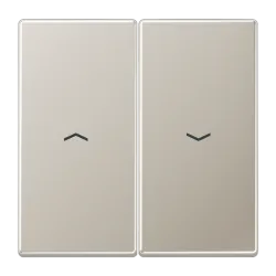 LS990 MODUŁ STAL SZLACHETNA METAL KLAWISZ ŻALUZJOWY 2X "STRZAŁKA"
