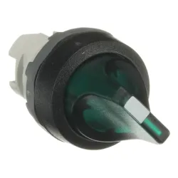 M2SS2-11G NAPĘD PRZEŁĄCZNIKA PODŚWIETL. 2 POŁOŻENIOWY STABILNY KRÓTKIE PIÓRKO ZIELONY IP66