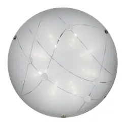 DUCA BIAŁY OPRAWA SUFITOWA PLAFON LED 10W CW 6500K 660LM 30X30 IP20 METAL/ SZKŁO