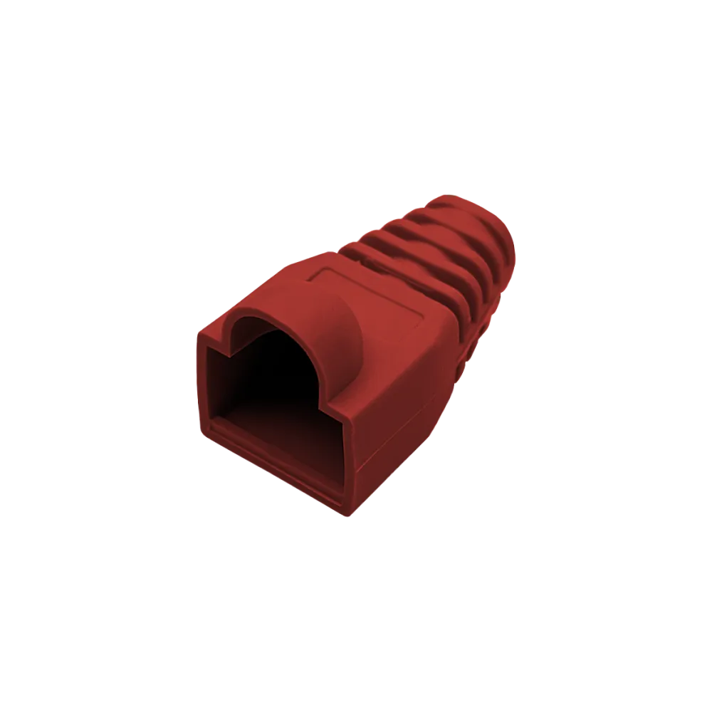OSŁONKA WTYKU RJ45 CZERWONA ALANTEC