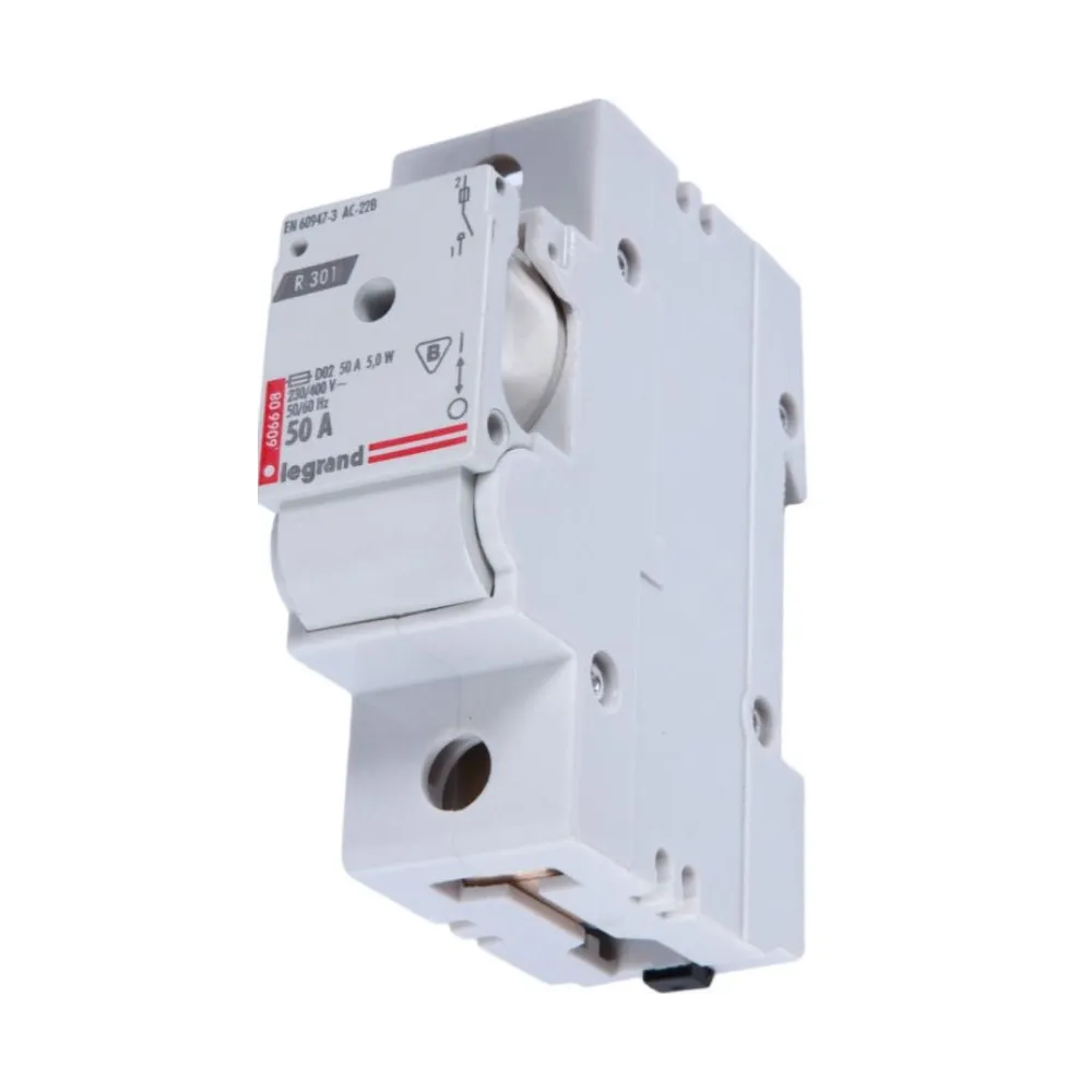 R301 ROZŁĄCZNIK BEZPIECZNIKOWY D02 50A 1P 1.5M 230/400V AC