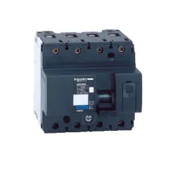 Schneider Electric Wyłącznik nadprądowy Acti9 NG125N-C100-4 C 100A 4-biegunowy, 18660
