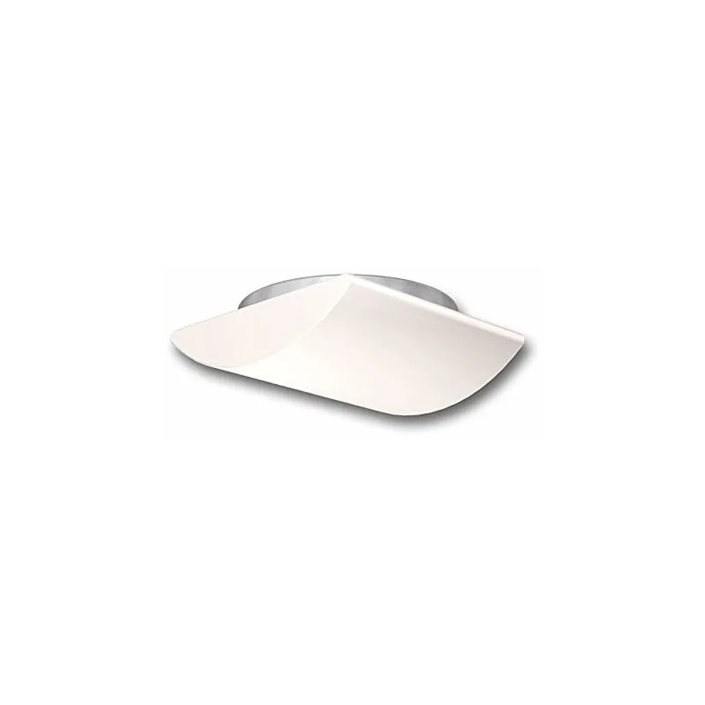 RS 107 L BIAŁY OPRAWA SUFITOWA PLAFON 2X G9/ 40W IP44 8M 360ST + CZUJNIK RUCHU SZKŁO OPAL