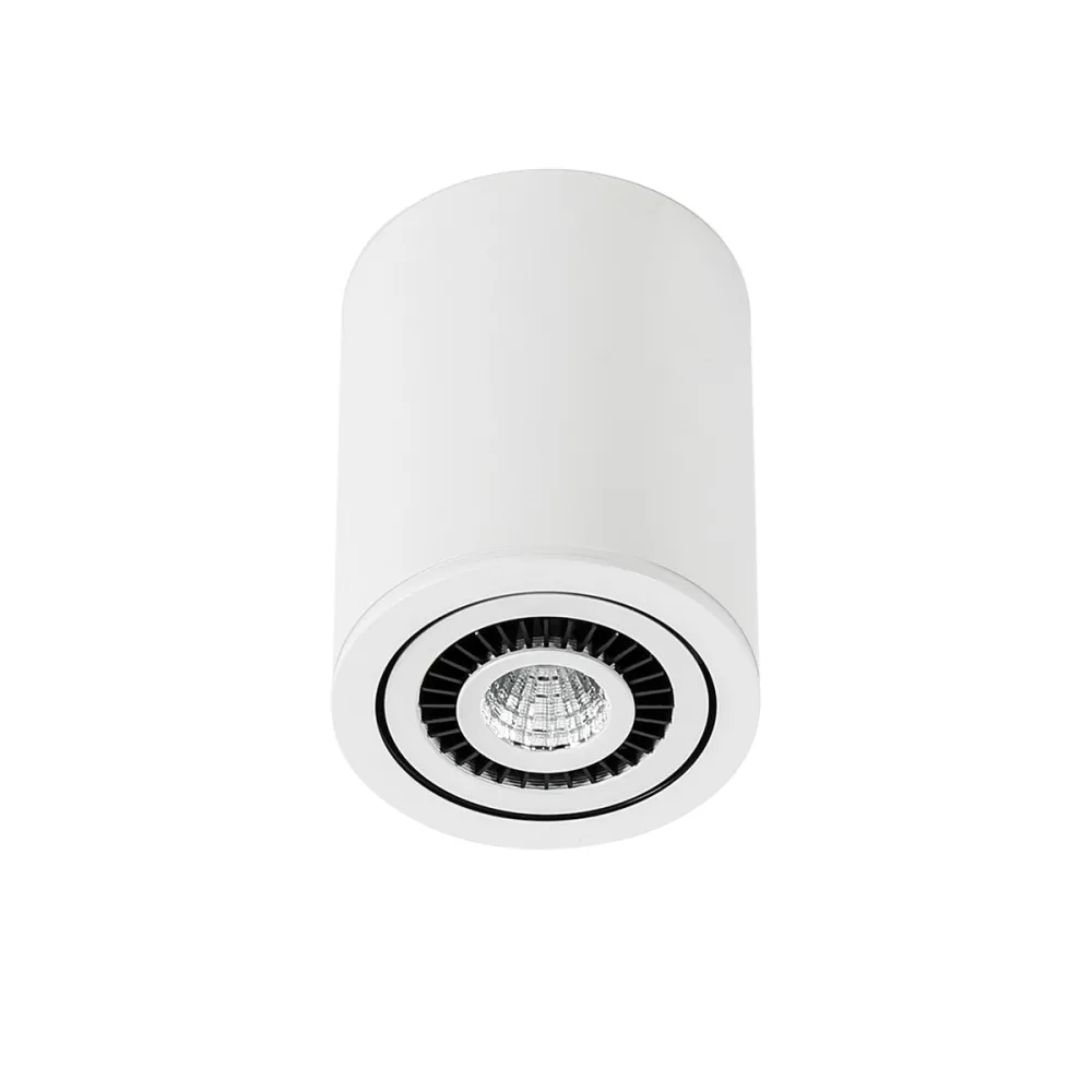 SUBBA BIAŁY/ CZARNY OPRAWA SUFITOWA SPOT NT LED 7W WW 3000K 560LM IP20 ALUMINIUM