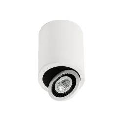 SUBBA BIAŁY/ CZARNY OPRAWA SUFITOWA SPOT NT LED 7W WW 3000K 560LM IP20 ALUMINIUM