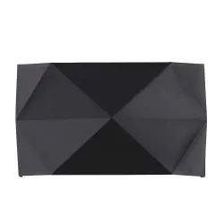 KANTOOR BLACK CZARNY/ BIAŁY OPRAWA ŚCIENNA KINKIET NT 1X E27/ 15W IP20 METAL/ TKANINA/ TWORZYWO