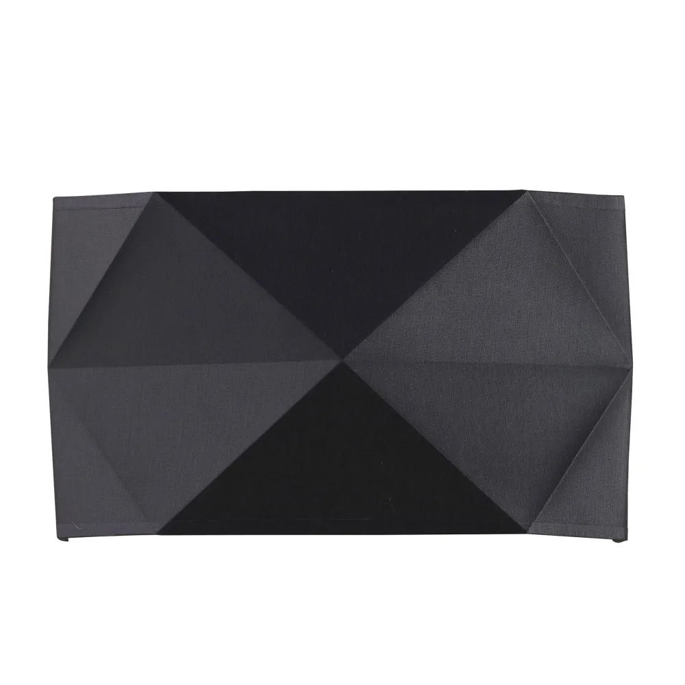 KANTOOR BLACK CZARNY/ BIAŁY OPRAWA ŚCIENNA KINKIET NT 1X E27/ 15W IP20 METAL/ TKANINA/ TWORZYWO