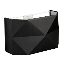 KANTOOR BLACK CZARNY/ BIAŁY OPRAWA ŚCIENNA KINKIET NT 1X E27/ 15W IP20 METAL/ TKANINA/ TWORZYWO