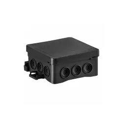 NS6 PUSZKA INSTALACYJNA NT 85X85X40 IP54 FASTBOX CZARNY