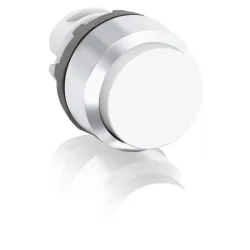 MP3-20W NAPĘD PRZYCISKU MONOSTABILNY WYPUKŁY CHROM/ BIAŁY IP66