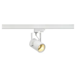 EURO SPOT BIAŁY OPRAWA SYSTEMOWA TRACK REFLEKTOR 3F 1X GU10/ 25W IP20 ALUMINIUM