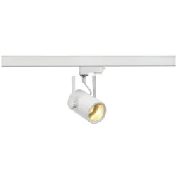 EURO SPOT BIAŁY OPRAWA SYSTEMOWA TRACK REFLEKTOR 3F 1X GU10/ 25W IP20 ALUMINIUM