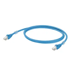 IE-C6FP8LB0100M40M40-B Kabel połączeniowy Cat.6 LSZH niebieski