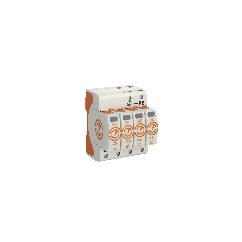 V20-4-280 OGRANICZNIK PRZEPIĘĆ T2 C 4P 4M 20/40KA 1.3KV TNS