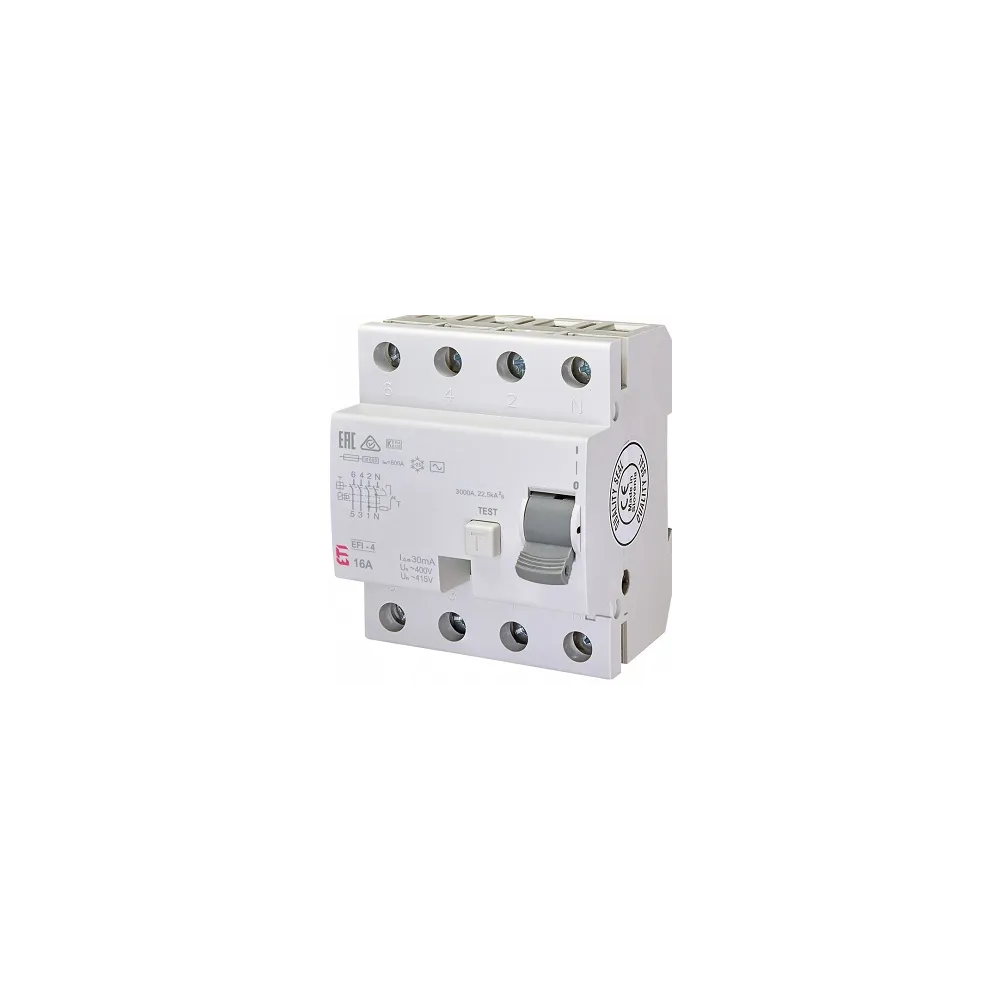 EFI-4 40A/ 300MA/B+ WYŁĄCZNIK RÓŻNICOWY 40A 4P 4M 300MA B+ 10KA