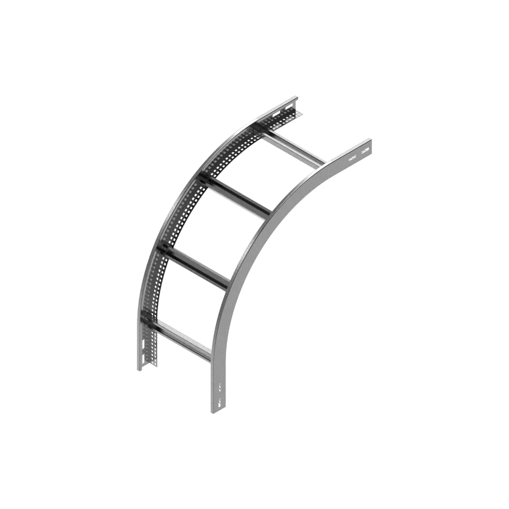 LPDZC500H50N ŁUK PIONOWY ZEWNĘTRZNY DRABINY 2.0 MM