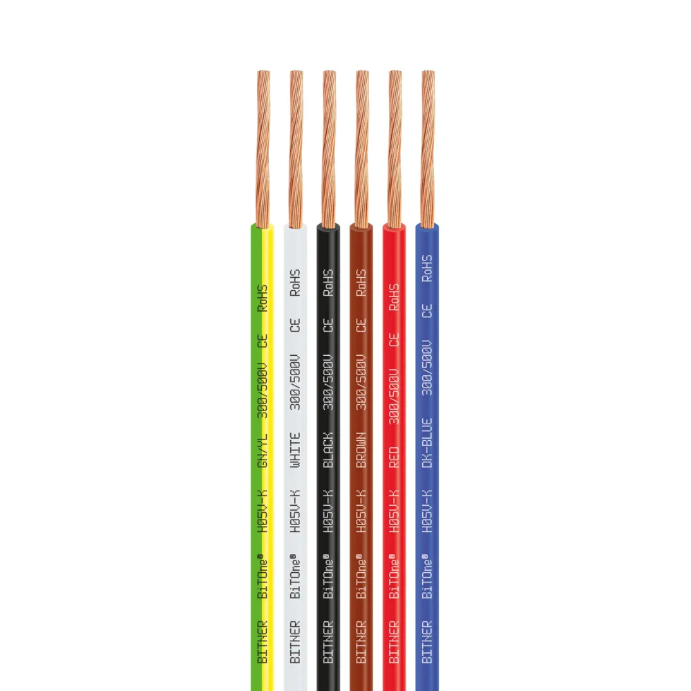 BITONE H05V-K LGY 0.75 NIEBIESKI PRZEWÓD JEDNOŻYŁOWY GIĘTKI 300/500V KL.5