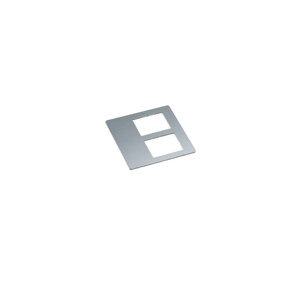 TEHALIT.VE-EE PŁYTKA MONTAŻOWA RJ45 21,4X14,8MM ALUMINIUM