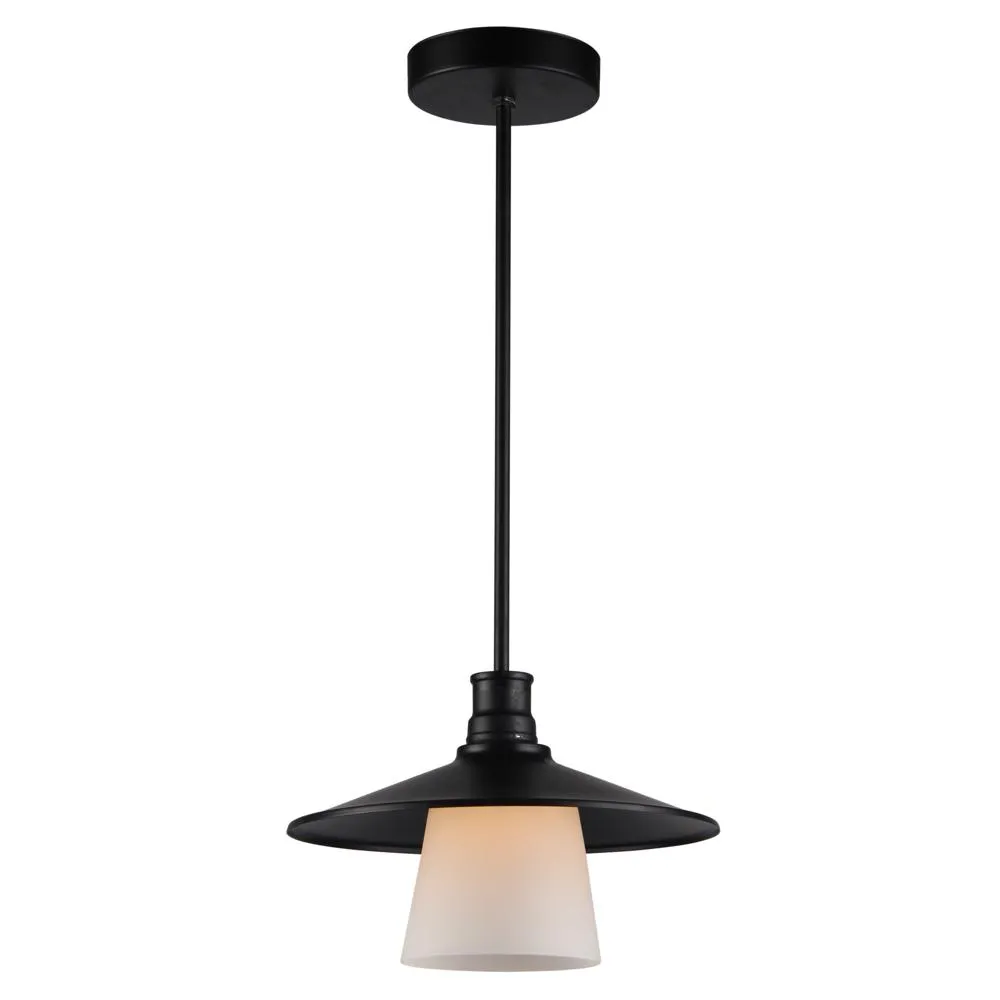 LOFT BIAŁY/ CZARNY OPRAWA WISZĄCA 1X E27/ 60W IP20 METAL