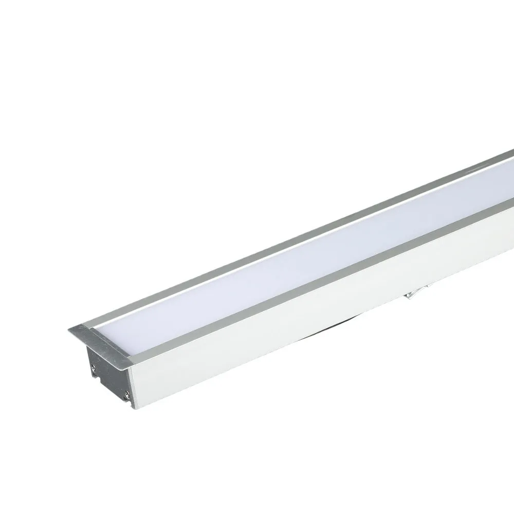 VT-7-41-S SREBRNY OPRAWA LINIOWA LED PT 40W NW 4000K 3200LM 120ST IP20 1200MM ALUMINIUM