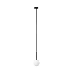MARTIN BLACK/ WHITE CZARNY/ BIAŁY OPRAWA WISZĄCA 1X G9/ 8W IP20 METAL/ TWORZYWO/ SZKŁO
