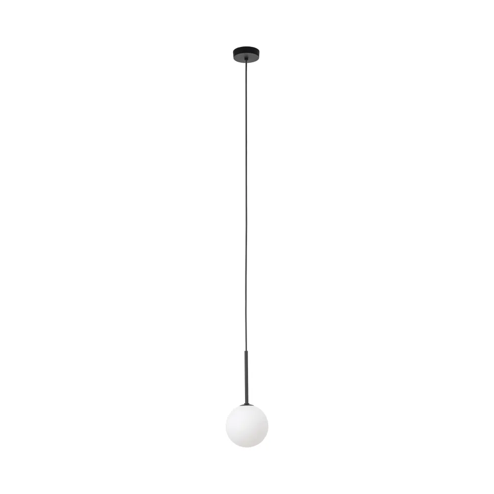 MARTIN BLACK/ WHITE CZARNY/ BIAŁY OPRAWA WISZĄCA 1X G9/ 8W IP20 METAL/ TWORZYWO/ SZKŁO