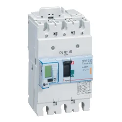 DPX3 250 WYŁĄCZNIK MOCY 250A 3P 25KA 400V AC ZACISKI ŚRUBOWE WYZWALACZ ELEKTRONICZNY
