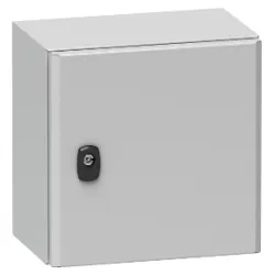 Schneider Electric Spacial Obudowa wisząca S3D z płytą montażową ocynkowaną IP66 600x 500x 250mm, NSYS3D6525P