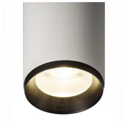 NUMINOS BIAŁY/ CZARNY OPRAWA SUFITOWA SPOT NT LED 28W NW 4000K 2675LM 24ST IP20 ALUMINIUM/ TWORZYWO