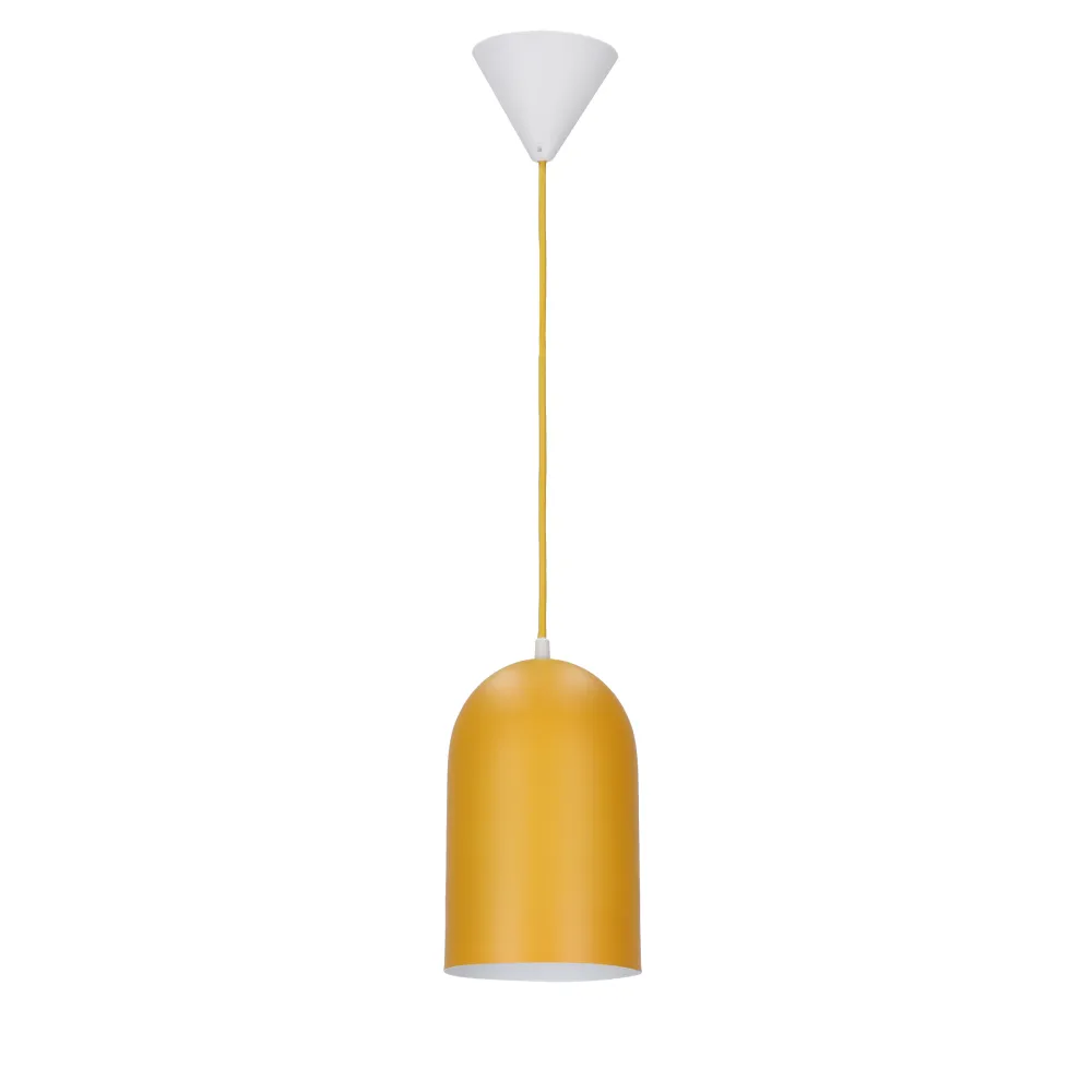 OSS ŻÓŁTY OPRAWA WISZĄCA 1X E27/ 60W IP20 METAL