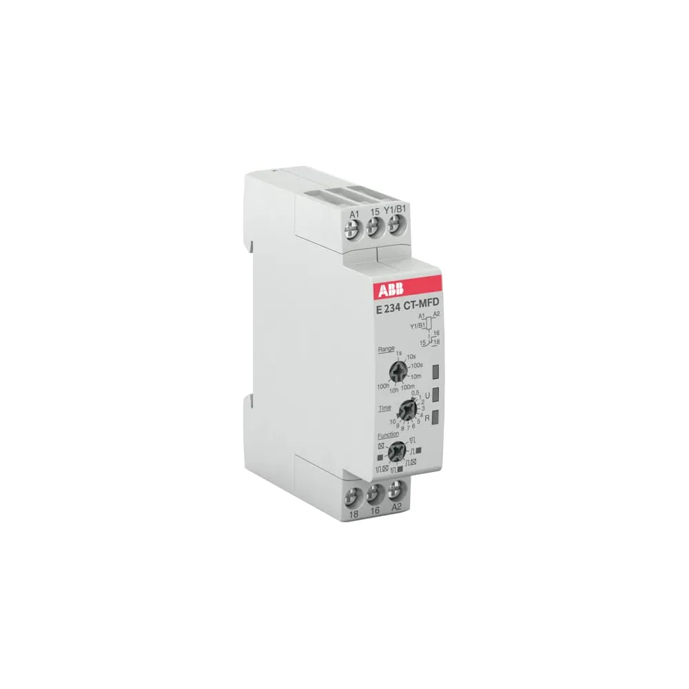 PRZEKAŹNIK CZASOWY CT-MFD.12 1C/O, 24-240VAC 24-48VDC