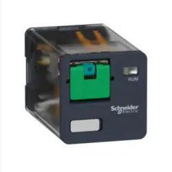 Schneider Electric Zelio Relay Przekaźnik uniwersalny z przyciskiem test 3C/O 10A, 220V DC, RUMC31MD