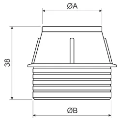 KOŃCÓWKA BK 32 (40/280)
