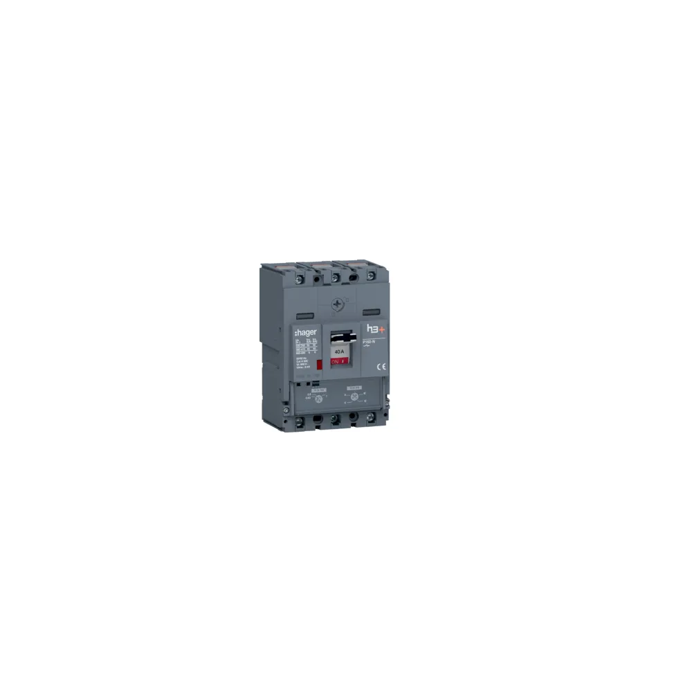 MCCB WYŁĄCZNIK MOCY H3+ P160 3P 40A 40KA TM