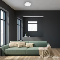 HEX BIAŁY OPRAWA SUFITOWA PLAFON LED 12W NW 4000K 960LM IP20 TWORZYWO/ METAL