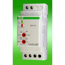 OMS-635 OGRANICZNIK MOCY 16A 230V AC Z AUTOMATEM SCHODOWYM
