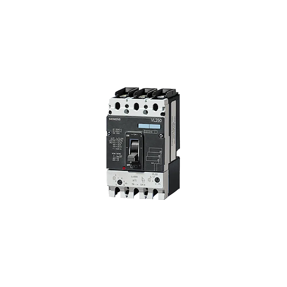3VL3 VL 250N WYŁĄCZNIK MOCY 250A 3P 55KA 415V AC ZACISKI ŚRUBOWE