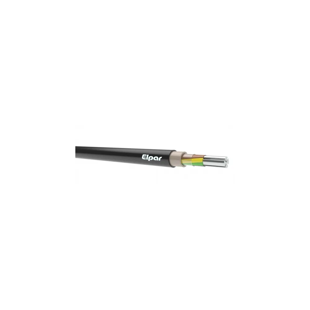 NAYY-J 4X 70.0 SE CZARNY KABEL ENERGETYCZNY AL 0.6/1KV JEDNODRUTOWY SEKTOROWY KL.2