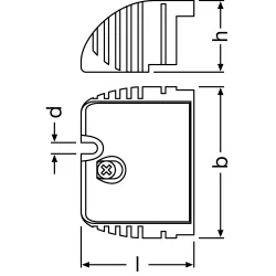 OT CABLE CLAMP F-STYLE - -