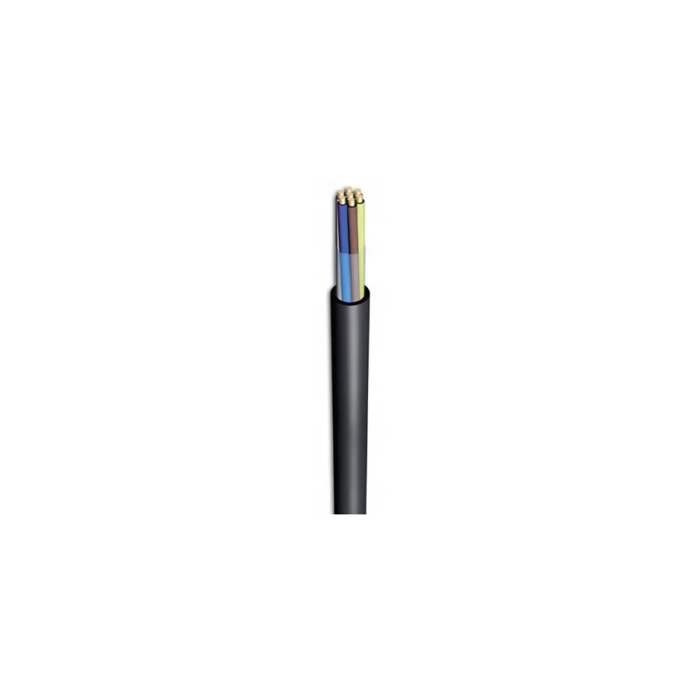 YKSY  7X  1.5 ŻO CZARNY KABEL SYGNALIZACYJNY DRUT 0.6/1KV KL.1 ŻYŁY NUMEROWANE